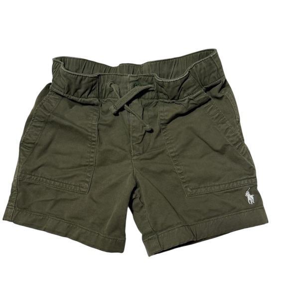 Polo Ralph Lauren Other - Polo Ralph Lauren Boys Olive Green Drawstring Shorts Size 2T